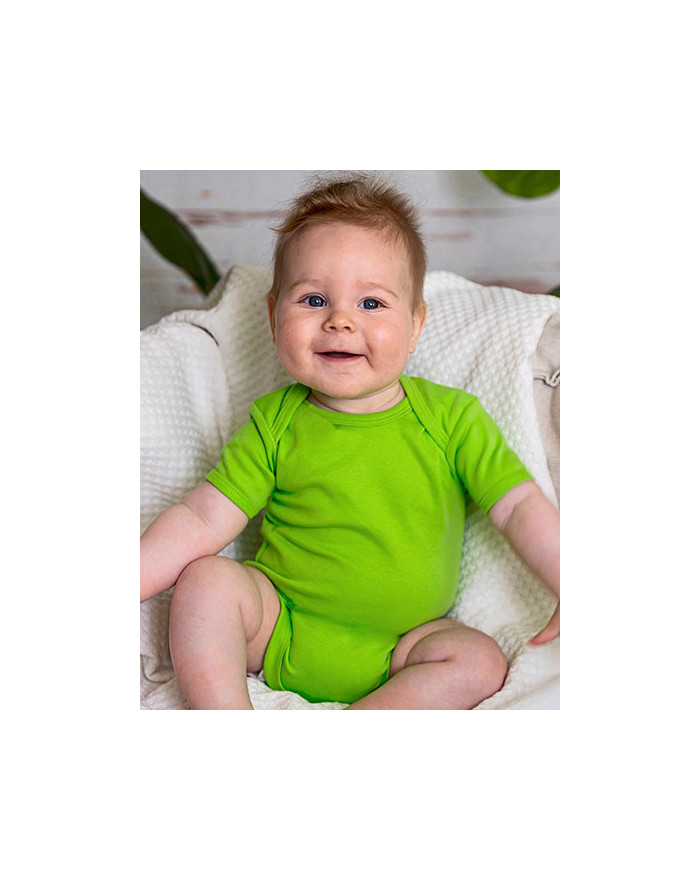 Grenouillère & Pyjama Personnalisés Manche Courte Enfant 100% coton 220 g/m² - Link Kids Wear 12001-1120 - Pyjamas avec marqu...