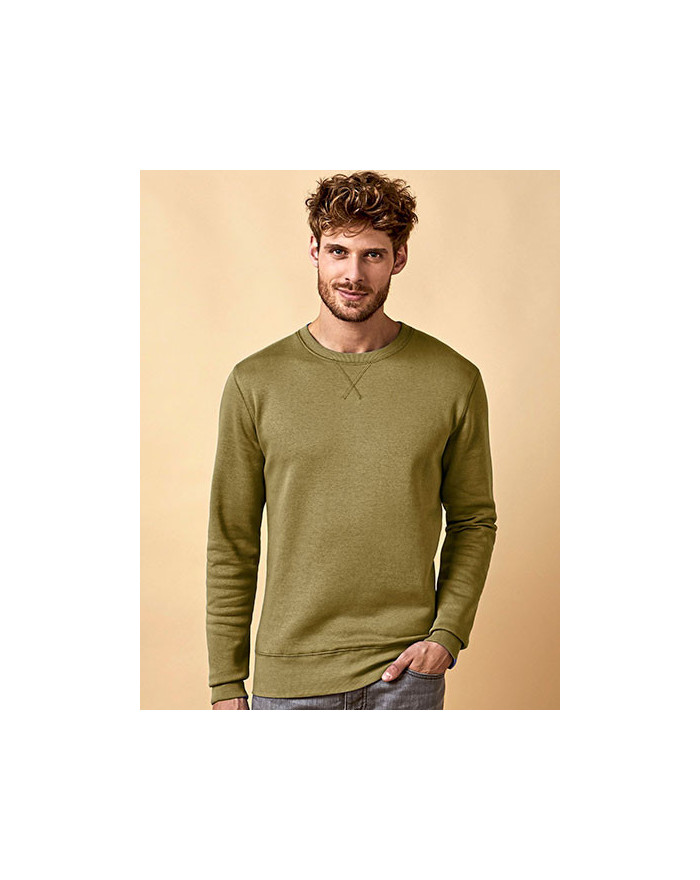 Sweat Personnalisé Manche Longue avec liseré Duo 280 g/m² - X.O by Promodoro 1699 - Sweat Personnalisé avec marquage broderie...