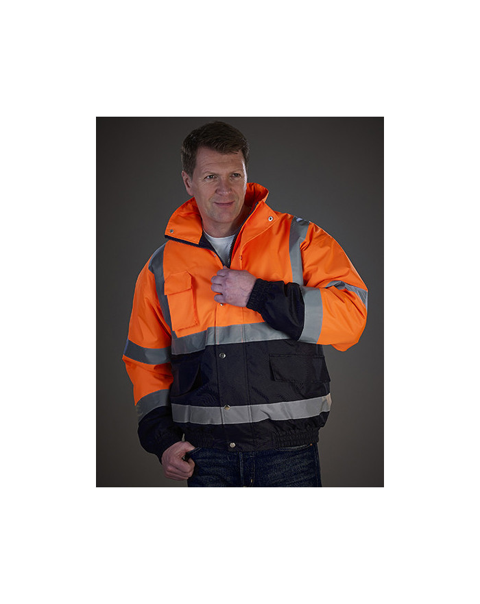 Veste Personnalisée avec liseré Homme 190 g/m² - YOKO HVP218 - Vêtement de travail Personnalisé avec marquage broderie, floca...