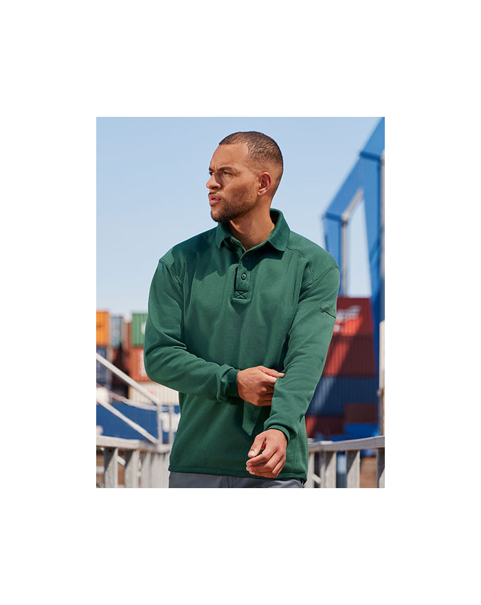 Sweat Personnalisé Manche Longue avec liseré Homme 300 g/m² - Russell R-012M-0 - Sweat Personnalisé avec marquage broderie, f...
