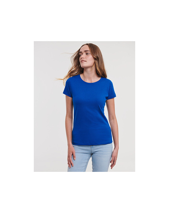 Tee shirt Personnalisé Manche Courte Duo 160 g/m² - Russell Pure Organic R-108F-0 - Veste Personnalisée avec marquage broderi...