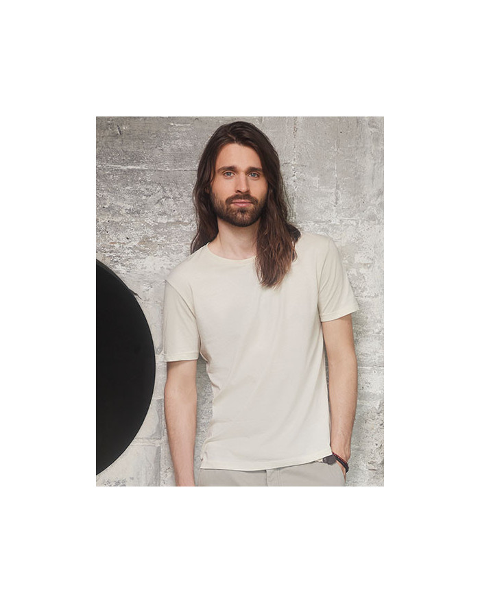 Tee shirt Personnalisé Manche Courte Duo 160 g/m² - Russell Pure Organic R-108M-0 - Veste Personnalisée avec marquage broderi...
