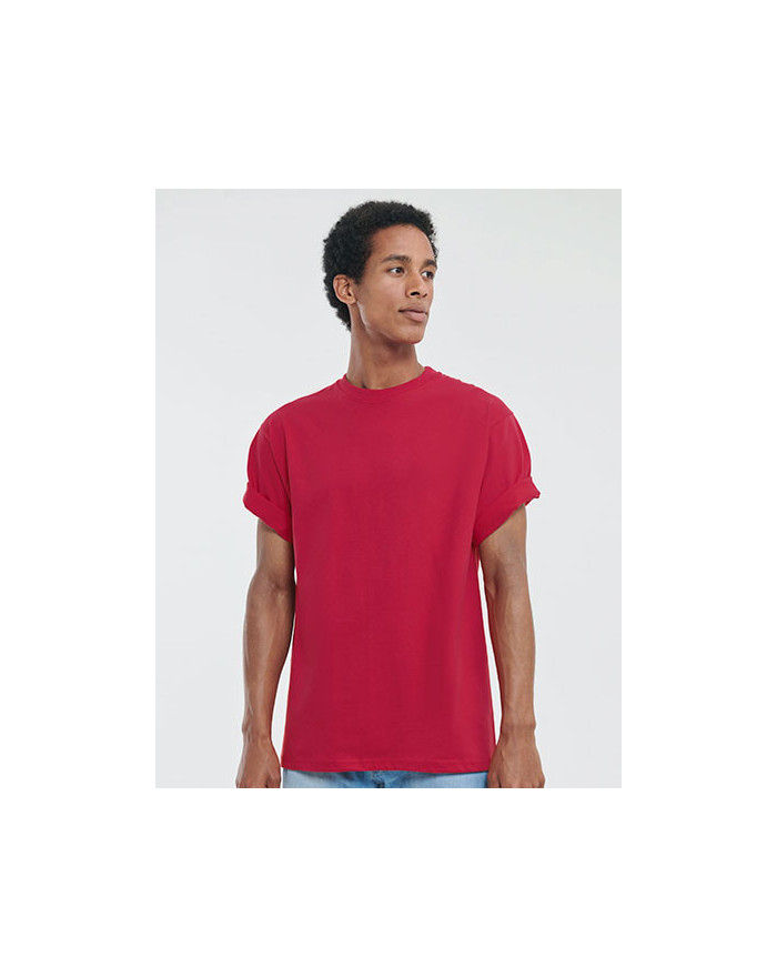 Tee shirt Personnalisé Manche Courte Homme 100% coton 215 g/m² (White: 210 g/m²) - Russell R-215M-0 - Tee shirt Personnalisé ...