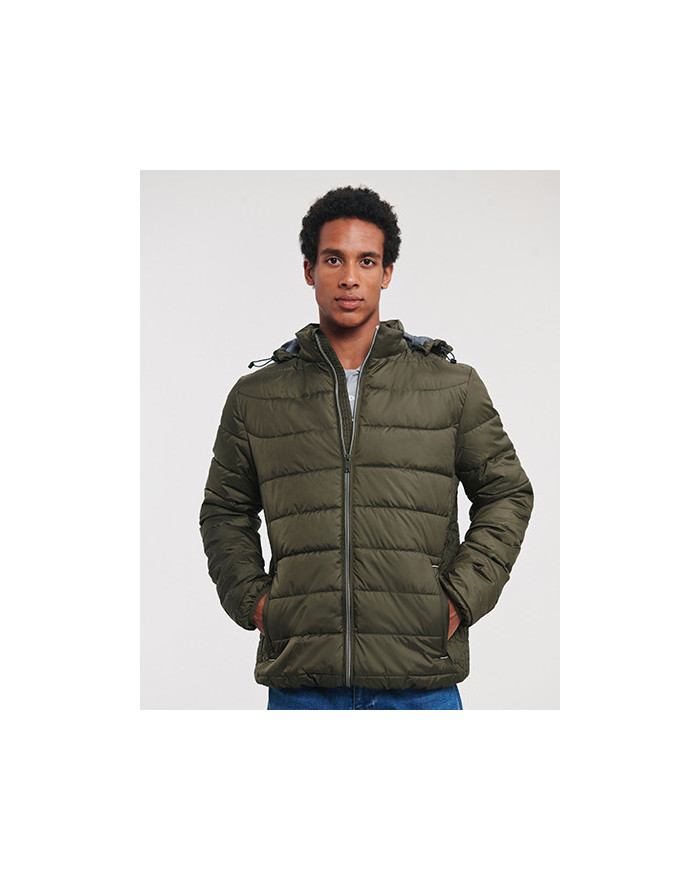 Veste Personnalisée Manche Longue avec liseré Duo 66 g/m² - Russell R-440M-0 - Pantalon Personnalisé avec marquage broderie, ...