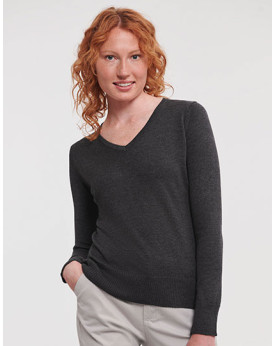 Sweat Personnalisé Manche Longue avec liseré Duo 275 g/m² - Russell Collection R-710F-0 - Sweat Personnalisé avec marquage br...