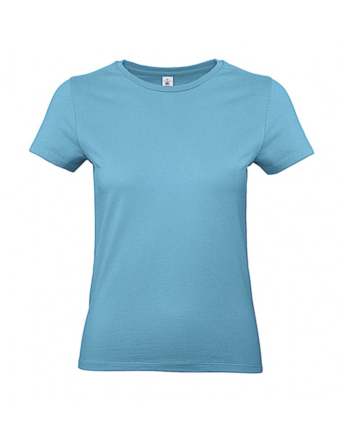 #E190 T-Shirt Femme - Tee-shirt Personnalisé avec marquage broderie, flocage ou impression. Grossiste vetements vierge à pers...