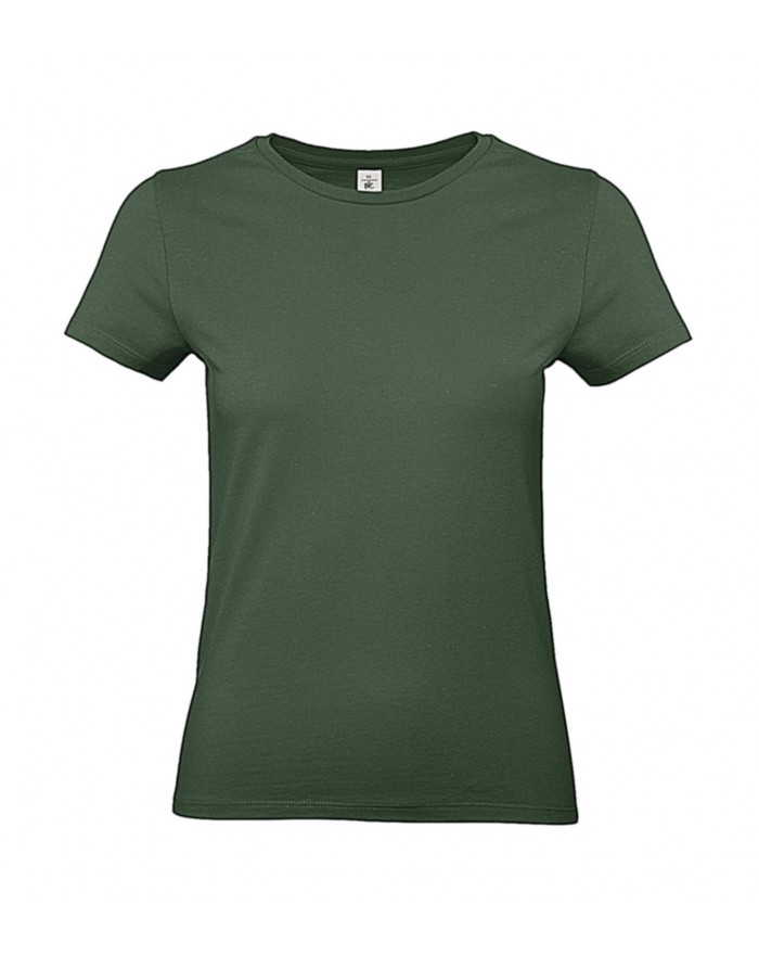 #E190 T-Shirt Femme - Tee-shirt Personnalisé avec marquage broderie, flocage ou impression. Grossiste vetements vierge à pers...