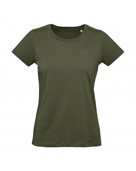 T-Shirt Femme Inspire Plus T - Vêtements & sacs Bio Personnalisés avec marquage broderie, flocage ou impression. Grossiste ve...