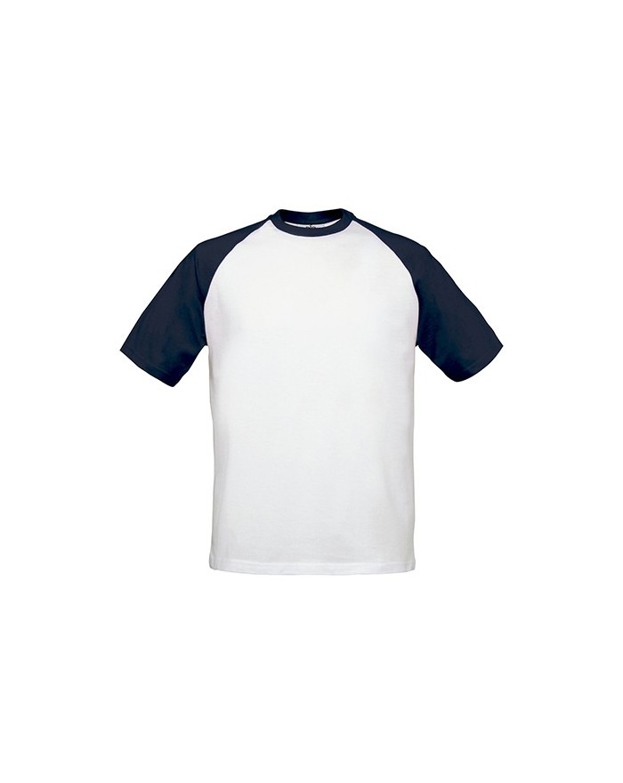 T-Shirt Base-Ball - Tee shirt Personnalisé avec marquage broderie, flocage ou impression. Grossiste vetements vierge à person...
