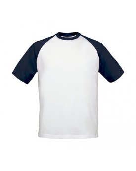 T-Shirt Base-Ball - Tee-shirt Personnalisé avec marquage broderie, flocage ou impression. Grossiste vetements vierge à person...