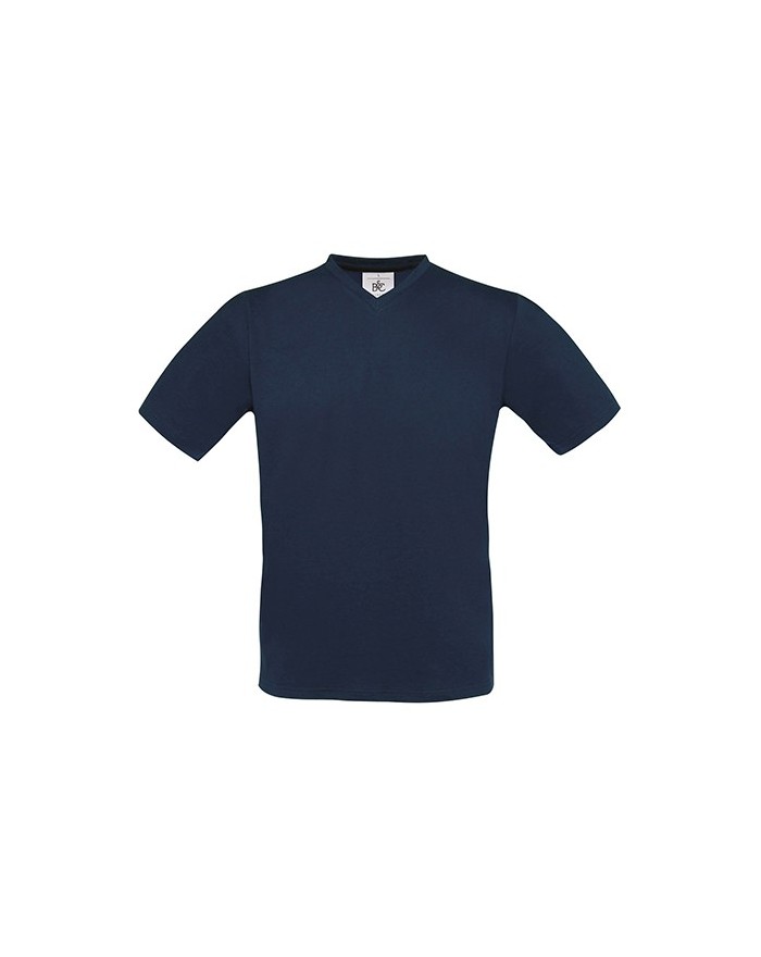 T-Shirt Exact Col V - Tee shirt Personnalisé avec marquage broderie, flocage ou impression. Grossiste vetements vierge à pers...
