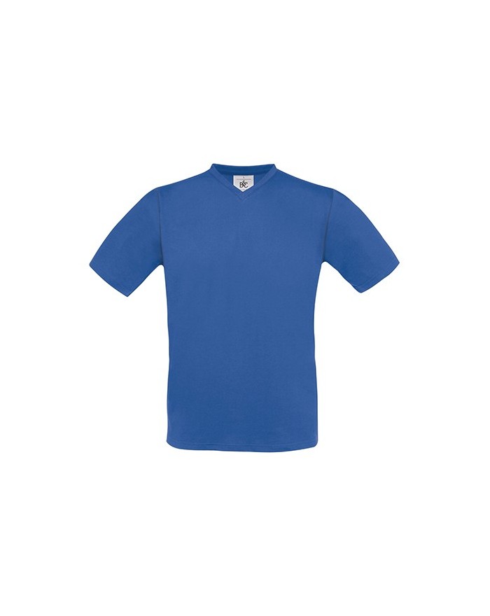 T-Shirt Exact Col V - Tee shirt Personnalisé avec marquage broderie, flocage ou impression. Grossiste vetements vierge à pers...