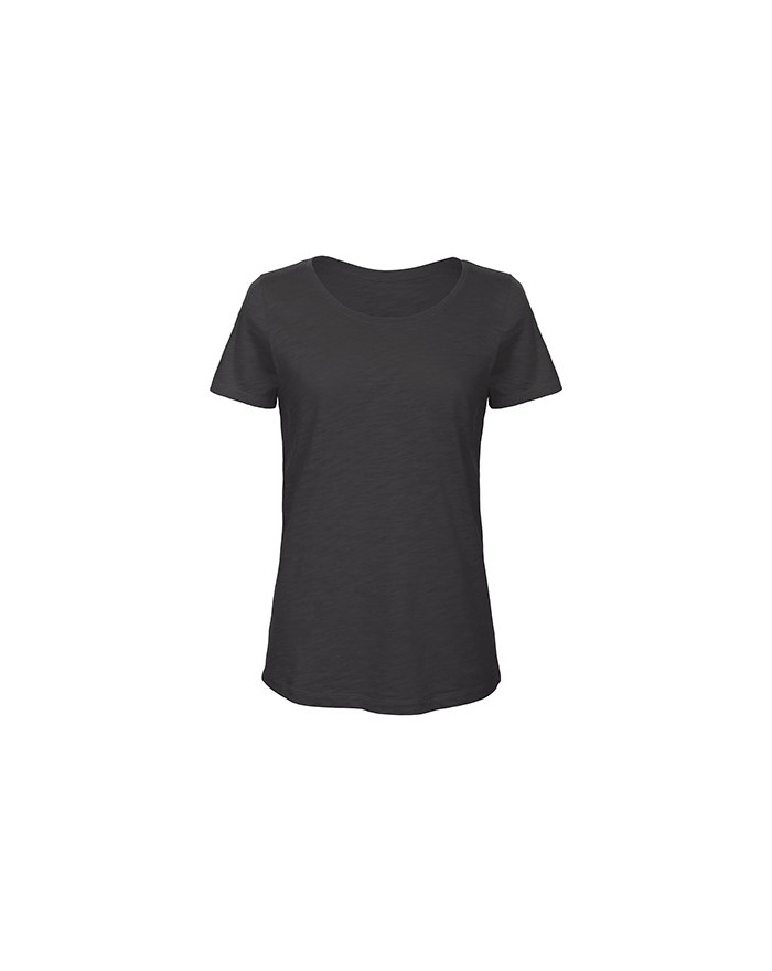 T-Shirt Femme Inspire Slub - Vêtements & sacs Bio Personnalisés avec marquage broderie, flocage ou impression. Grossiste vete...