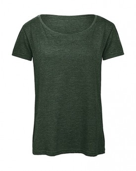 T-Shirt Femme Triblend - Tee shirt Personnalisé avec marquage broderie, flocage ou impression. Grossiste vetements vierge à p...