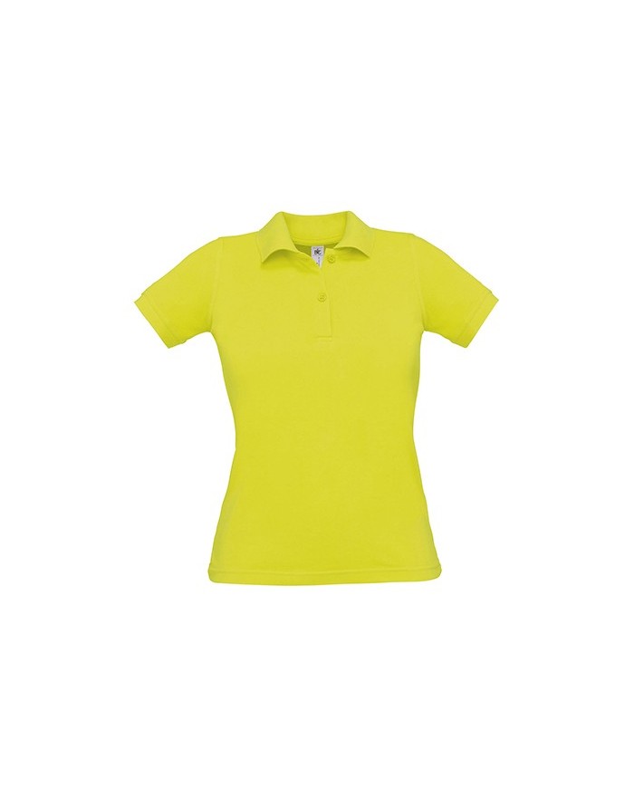 Polo Femme Safran Pure - Polo Personnalisé avec marquage broderie, flocage ou impression. Grossiste vetements vierge à person...