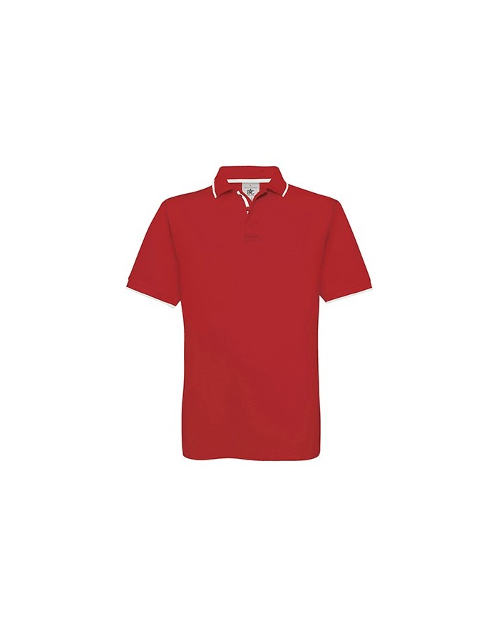 Polo Safran Sport col et manches contrastés - Polo Personnalisé avec marquage broderie, flocage ou impression. Grossiste vete...