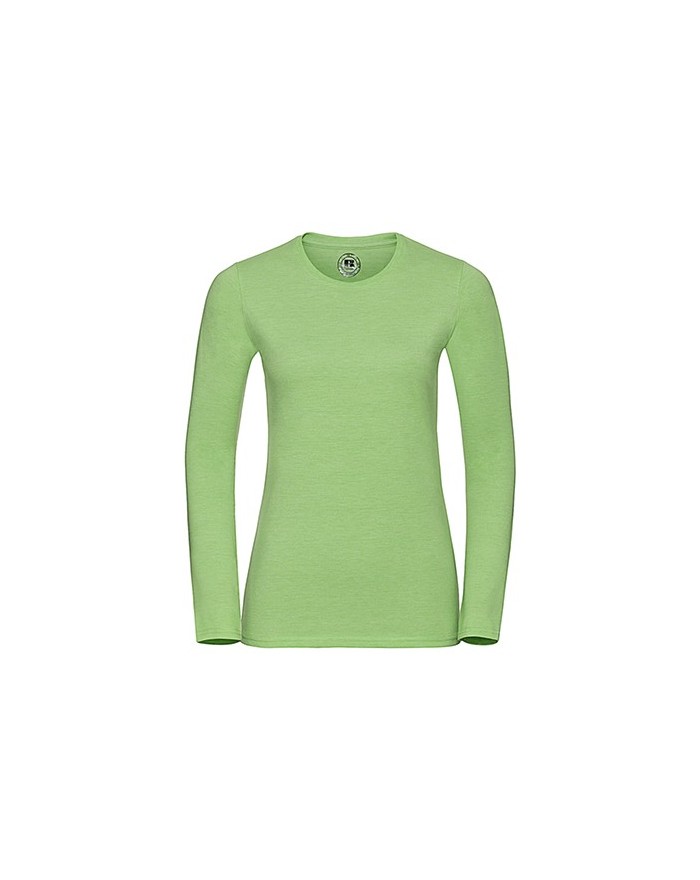 T-Shirt Femme Manches Longues HD polycoton - Tee-shirt Personnalisé avec marquage broderie, flocage ou impression. Grossiste ...