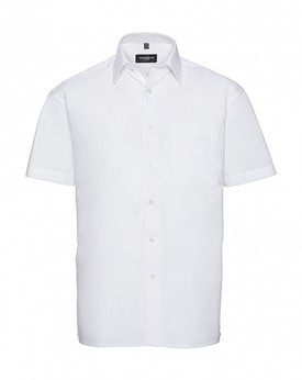 Chemise coton-Popelin Manches courtes Russell