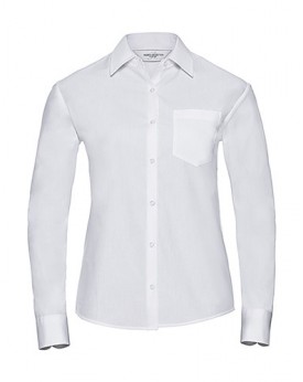 Chemise Femme coton-Popelin Manches Longues Russell