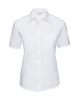 Chemise Femme coton-Popelin Manches courtes Russell