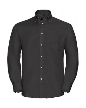 Chemise homme manches longues Ultimate sans repassage - Chemise d'entreprise Personnalisée avec marquage broderie, flocage ou...