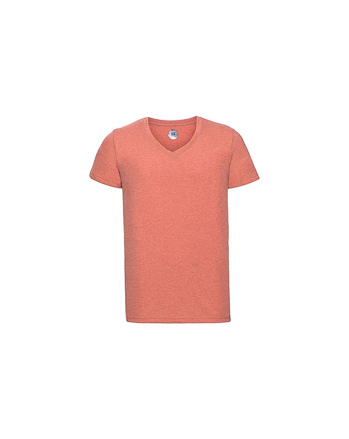 T-shirt Homme Col-V HD polycoton - Tee shirt Personnalisé avec marquage broderie, flocage ou impression. Grossiste vetements ...