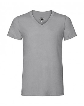 T-shirt Homme Col-V HD polycoton - Tee-shirt Personnalisé avec marquage broderie, flocage ou impression. Grossiste vetements ...