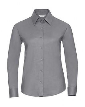 Chemise Femme Oxford LS - Chemise d'entreprise Personnalisée avec marquage broderie, flocage ou impression. Grossiste vetemen...