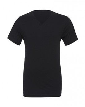T-Shirt Col-V Unisexe Jersey - Tee-shirt Personnalisé avec marquage broderie, flocage ou impression. Grossiste vetements vier...