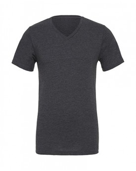 T-Shirt Col-V Unisexe Jersey - Tee shirt Personnalisé avec marquage broderie, flocage ou impression. Grossiste vetements vier...