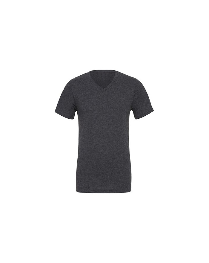 T-Shirt Col-V Unisexe Jersey - Tee shirt Personnalisé avec marquage broderie, flocage ou impression. Grossiste vetements vier...