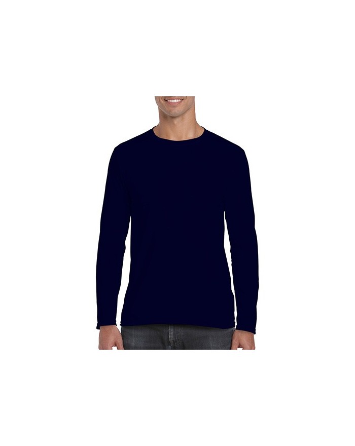 T-Shirt Jersey semi-peigné manches longues - Tee shirt Personnalisé avec marquage broderie, flocage ou impression. Grossiste ...