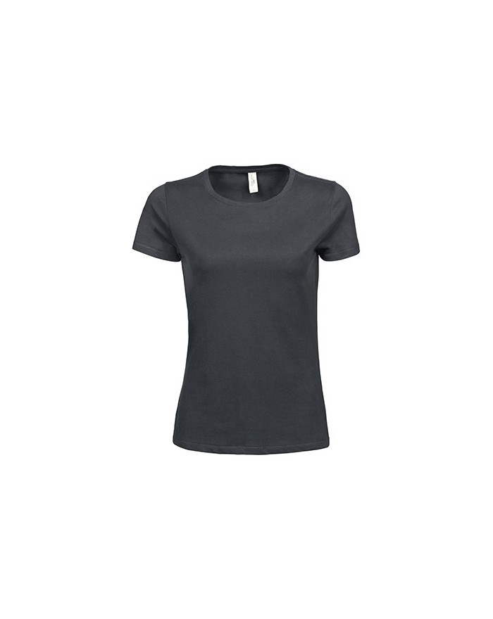 T-Shirt Femme Luxury - Tee-shirt Personnalisé avec marquage broderie, flocage ou impression. Grossiste vetements vierge à per...