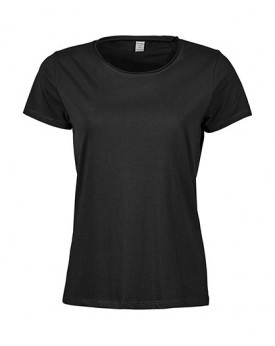 T-Shirt Femme col Brut - Tee shirt Personnalisé avec marquage broderie, flocage ou impression. Grossiste vetements vierge à p...