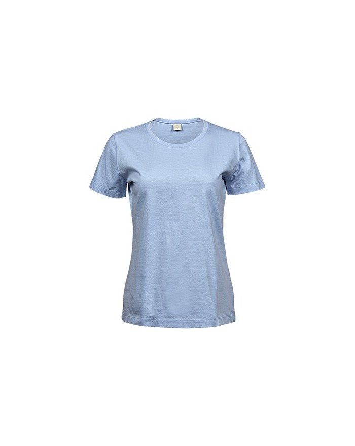 T-shirt Femme Sof-Tee - Tee shirt Personnalisé avec marquage broderie, flocage ou impression. Grossiste vetements vierge à pe...