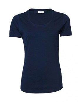 T-Shirt Femme Stretch - Tee-shirt Personnalisé avec marquage broderie, flocage ou impression. Grossiste vetements vierge à pe...