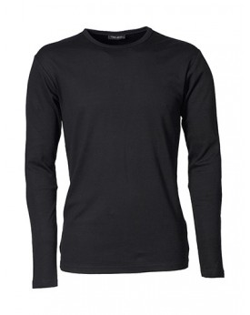T-Shirt Homme Interlock LS - Tee shirt Personnalisé avec marquage broderie, flocage ou impression. Grossiste vetements vierge...