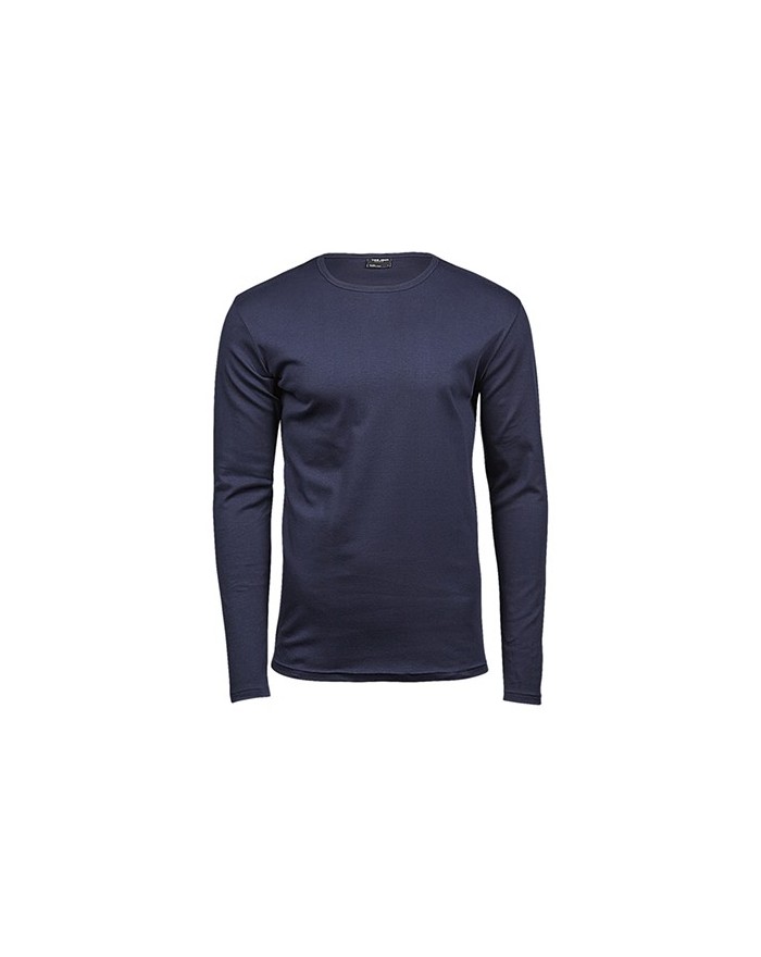 T-Shirt Homme Interlock LS - Tee shirt Personnalisé avec marquage broderie, flocage ou impression. Grossiste vetements vierge...