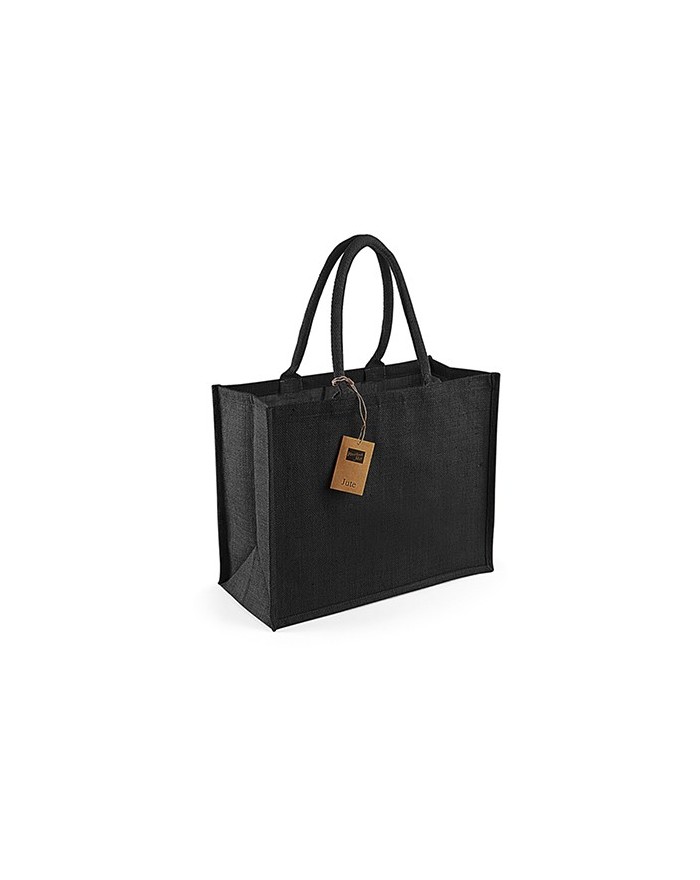 Classic Jute Sac Shopping - Bagagerie Personnalisée avec marquage broderie, flocage ou impression. Grossiste vetements vierge...