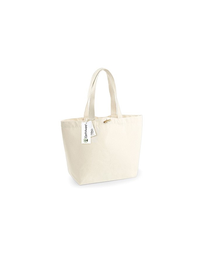 Sac shopping EarthAware Organique Marina Tote - Bagagerie Personnalisée avec marquage broderie, flocage ou impression. Grossi...