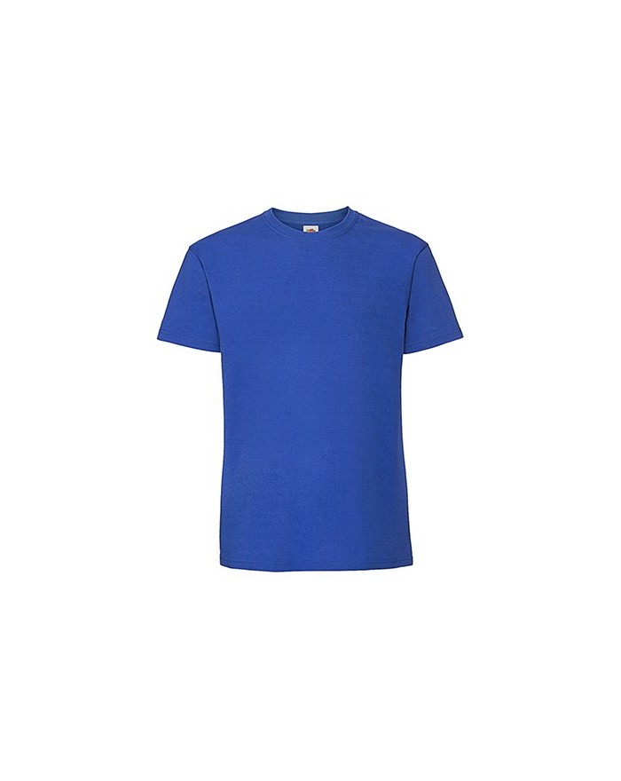 T-Shirt Homme peigné et baguette Premium - Tee shirt Personnalisé avec marquage broderie, flocage ou impression. Grossiste ve...