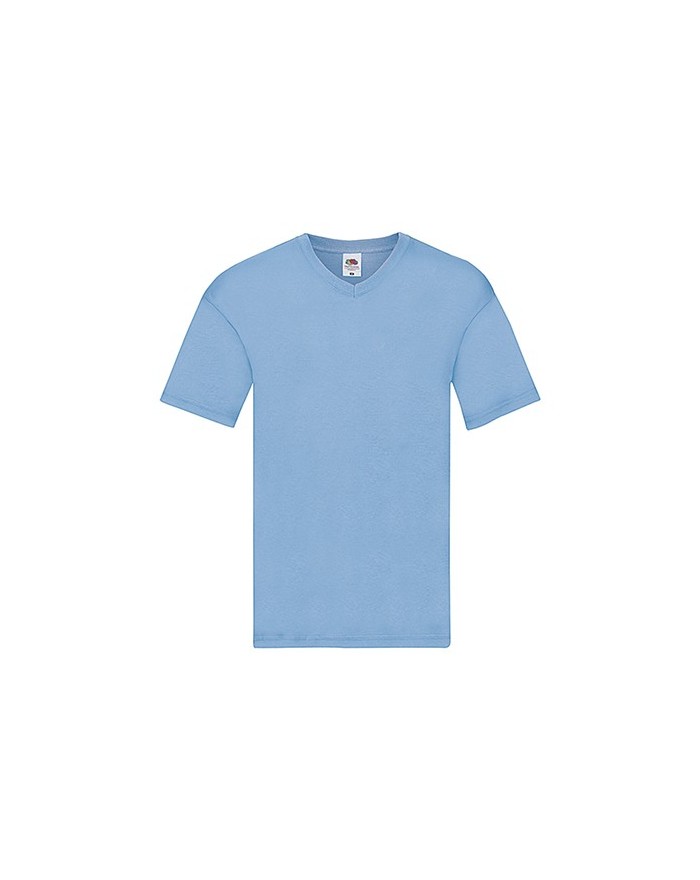 T-Shirt Col-V Original T - Tee shirt Personnalisé avec marquage broderie, flocage ou impression. Grossiste vetements vierge à...