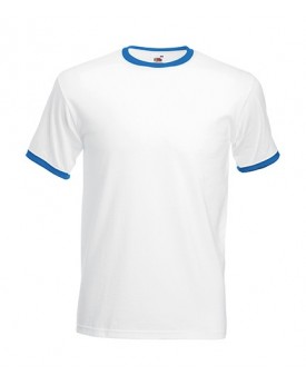 T-Shirt Ringer T - Tee shirt Personnalisé avec marquage broderie, flocage ou impression. Grossiste vetements vierge à personn...