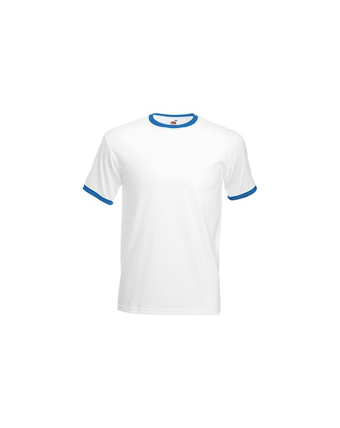 T-Shirt Ringer T - Tee-shirt Personnalisé avec marquage broderie, flocage ou impression. Grossiste vetements vierge à personn...