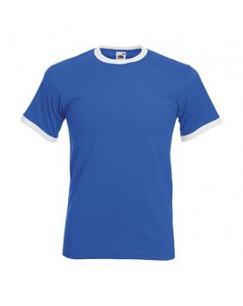 T-Shirt Ringer T - Tee shirt Personnalisé avec marquage broderie, flocage ou impression. Grossiste vetements vierge à personn...