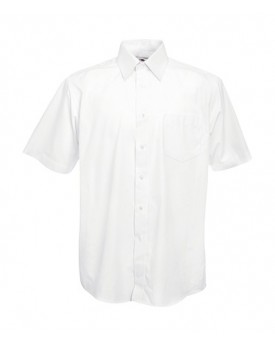 Popeline-Kurzarm-Shirt