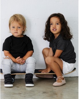 T-Shirt Enfant Jersey Manches Courtes - Vêtements Enfant Personnalisés avec marquage broderie, flocage ou impression. Grossis...