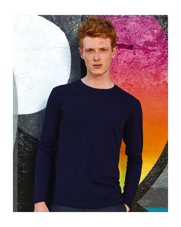 T-Shirt Homme Inspire LSL T - Vêtements & sacs Bio Personnalisés avec marquage broderie, flocage ou impression. Grossiste vet...