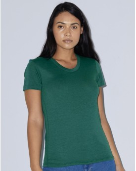 T-Shirt Femme Tri-Blend Ras de Cou - Tee shirt Personnalisé avec marquage broderie, flocage ou impression. Grossiste vetement...