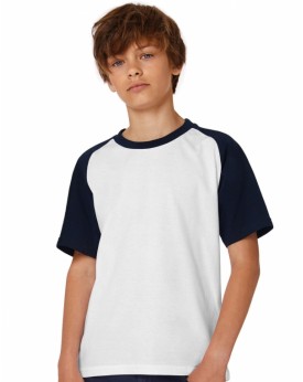 T-Shirt Enfant Base-Ball - Vêtements Enfant Personnalisés avec marquage broderie, flocage ou impression. Grossiste vetements ...